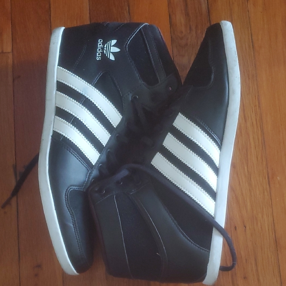 Rare Adidas Originals Men's Plimcana 2.0 Mid Leather Sneakers Size 9